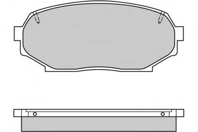 Комплект тормозных колодок, дисковый тормоз E.T.F. купить