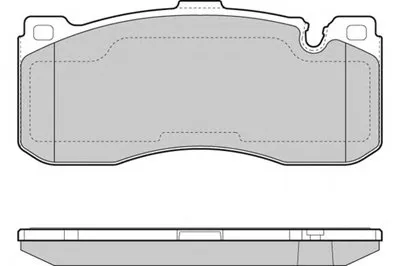 Комплект тормозных колодок, дисковый тормоз E.T.F. купить