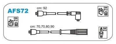 Комплект проводов зажигания JANMOR купить