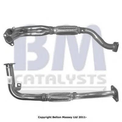 Труба выхлопного газа BM CATALYSTS купить