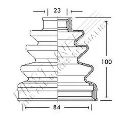 Пыльник, приводной вал FIRST LINE купить