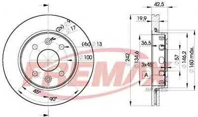 Тормозной диск Premium Carbon + FREMAX купить