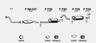 Система выпуска ОГ FENNO купить