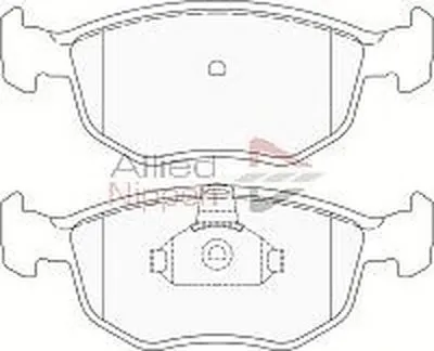 Комплект тормозных колодок, дисковый тормоз ANL Braking COMLINE купить
