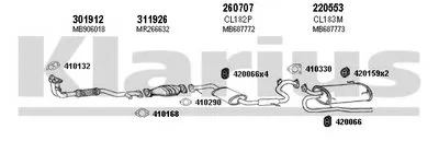 Система выпуска ОГ KLARIUS купить