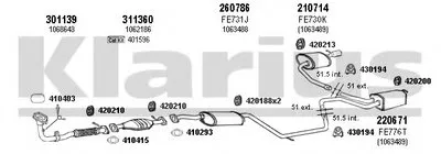 Система выпуска ОГ KLARIUS купить