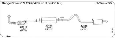 Система выпуска ОГ SIGAM купить