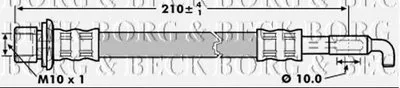 Тормозной шланг BORG & BECK купить