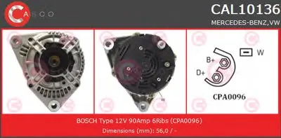 Генератор BRAND NEW SERIES CASCO купить