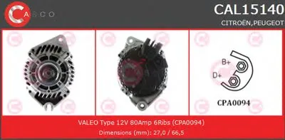 Генератор BRAND NEW SERIES CASCO купить