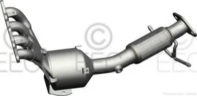 Катализатор для переоборудования Type Approved EEC купить