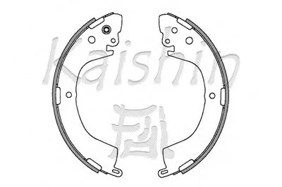 Комплект тормозных колодок KAISHIN купить