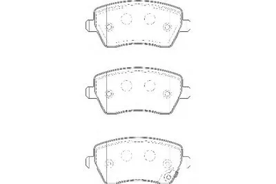 Комплект тормозных колодок, дисковый тормоз WAGNER купить