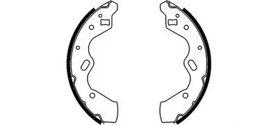 Комплект тормозных колодок HELLA PAGID купить