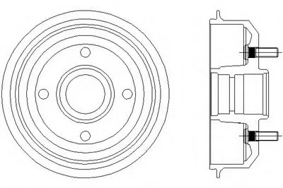 Тормозной барабан HELLA PAGID купить