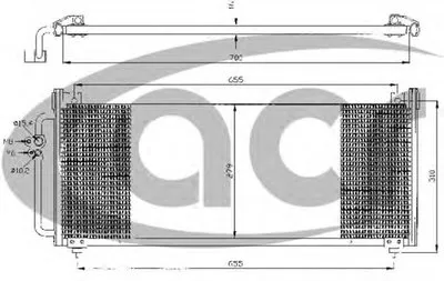 Конденсатор, кондиционер ACR купить