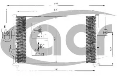 Конденсатор, кондиционер ACR купить