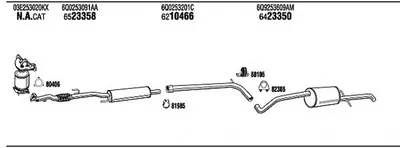Система выпуска ОГ WALKER купить