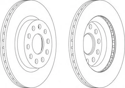 Тормозной диск PREMIER FERODO купить