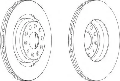 Тормозной диск PREMIER FERODO купить