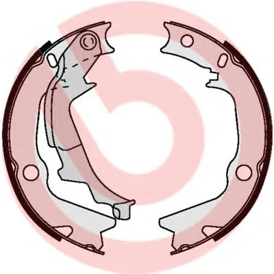 Комплект тормозных колодок, стояночная тормозная система BREMBO купить