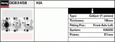 Тормозной суппорт Remanufactured REMY (Multiline) DELCO REMY купить