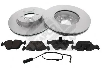 Комплект тормозов, дисковый тормозной механизм MAPCO купить