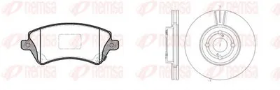 Комплект тормозов, дисковый тормозной механизм Twin Kit REMSA купить