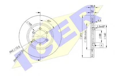 Тормозной диск ICER купить