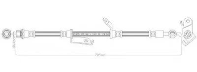 Тормозной шланг REMKAFLEX купить