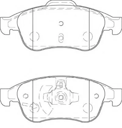Комплект тормозных колодок, дисковый тормоз DURON купить