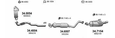 Система выпуска ОГ ASSO купить