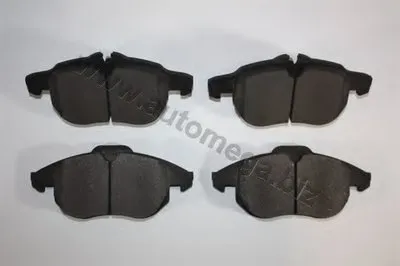 Комплект тормозных колодок, дисковый тормоз AutoMega Premium AUTOMEGA купить