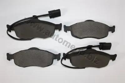 Комплект тормозных колодок, дисковый тормоз AutoMega Premium AUTOMEGA купить