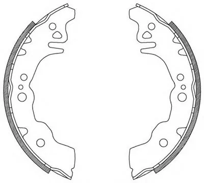 Комплект тормозных колодок ADVANCE OPEN PARTS купить