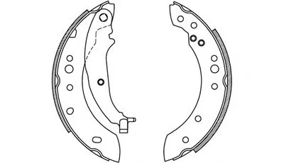 Комплект тормозных колодок ADVANCE OPEN PARTS купить