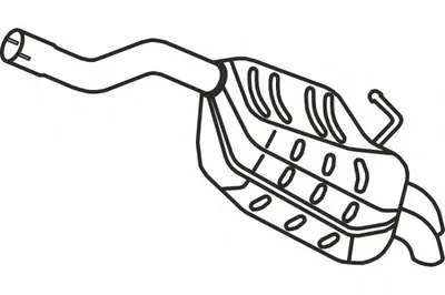 Глушитель выхлопных газов конечный FENNO купить