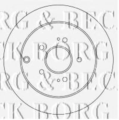 Тормозной диск BORG & BECK купить