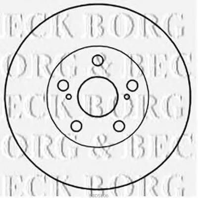 Тормозной диск BORG & BECK купить
