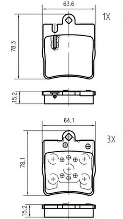 Комплект тормозных колодок, дисковый тормоз VEMA купить