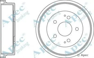 Тормозной барабан APEC braking купить