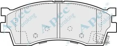 Комплект тормозных колодок, дисковый тормоз APEC braking купить