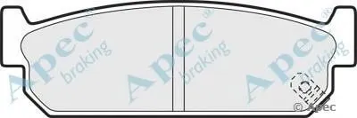 Комплект тормозных колодок, дисковый тормоз APEC braking купить