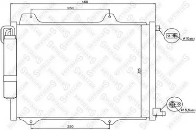 Конденсатор, кондиционер STELLOX купить