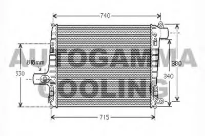 Интеркулер AUTOGAMMA купить
