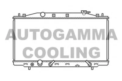 Радиатор, охлаждение двигателя AUTOGAMMA купить