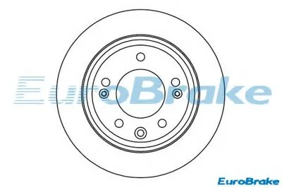 Тормозной диск EUROBRAKE купить