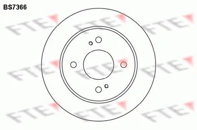 Тормозной диск FTE купить
