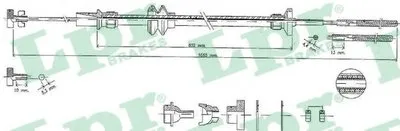 Тросик сцепления LPR купить