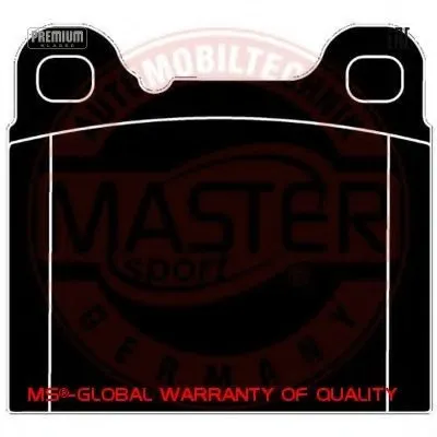 Комплект тормозных колодок, дисковый тормоз Anti-Noise MASTER-SPORT купить